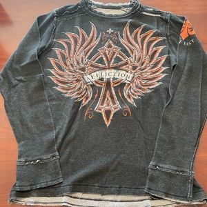 Affliction Thermal, Excellent Cond., Reversible, XL